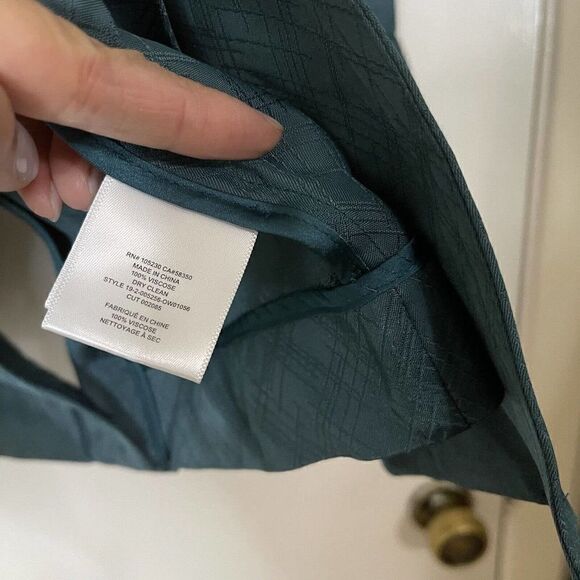 NEW Equipment Ramon Textured Blazer Green Blazer Jacket US 6 $595 -no belt- - Picture 4 of 8